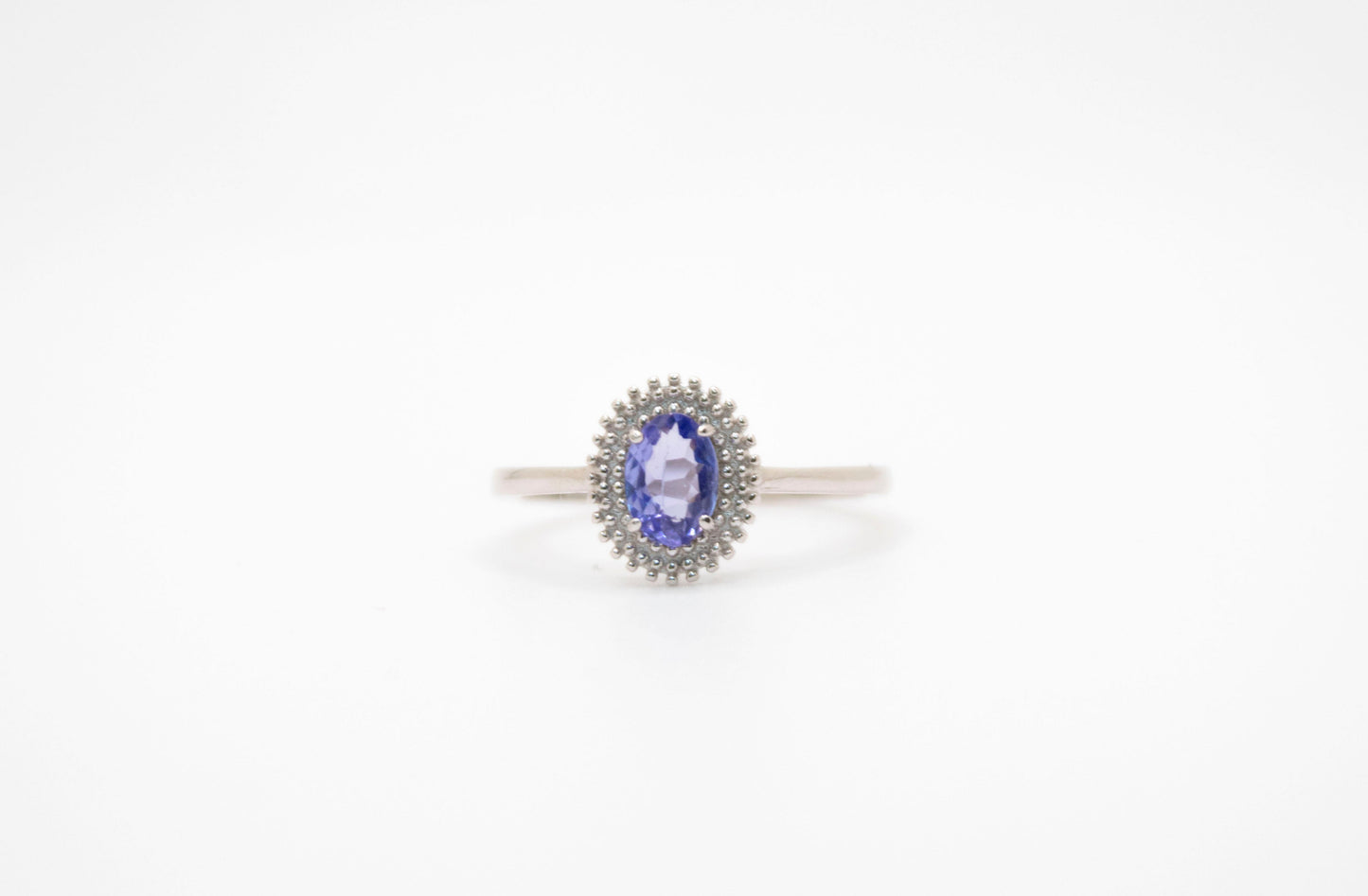 Oval Beaded Ring