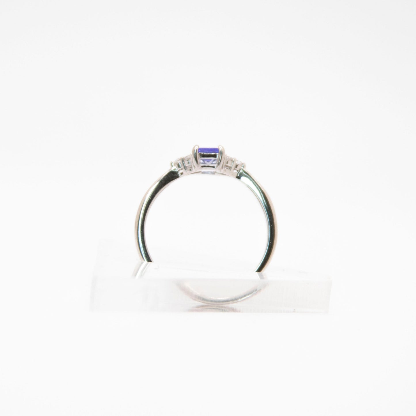 Emerald-Cut 3 Stone Ring