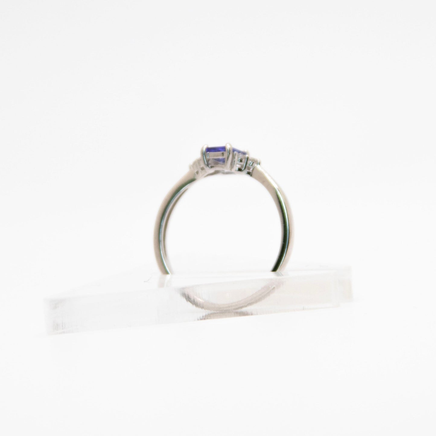 Emerald-Cut 3 Stone Ring