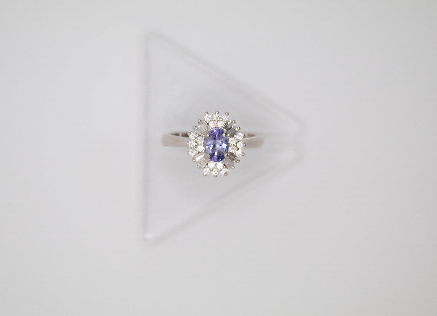 Oval CZ Starburst
