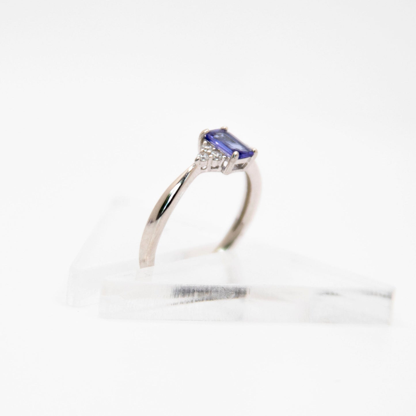 Emerald-Cut  3 Stone Ring