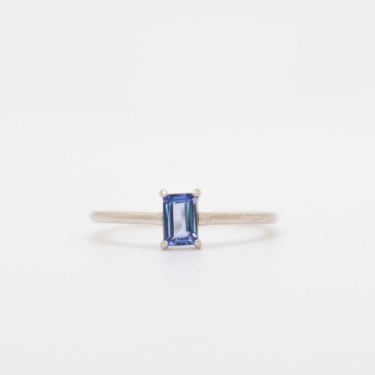 Emerald-Cut Solitaire Ring