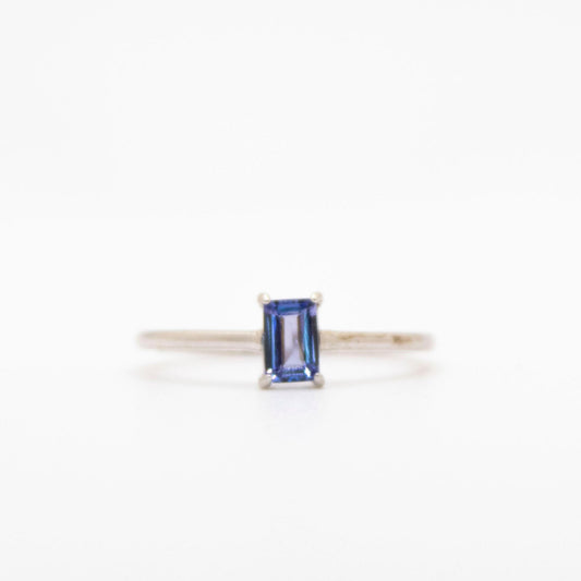 Emerald-Cut Solitaire Ring