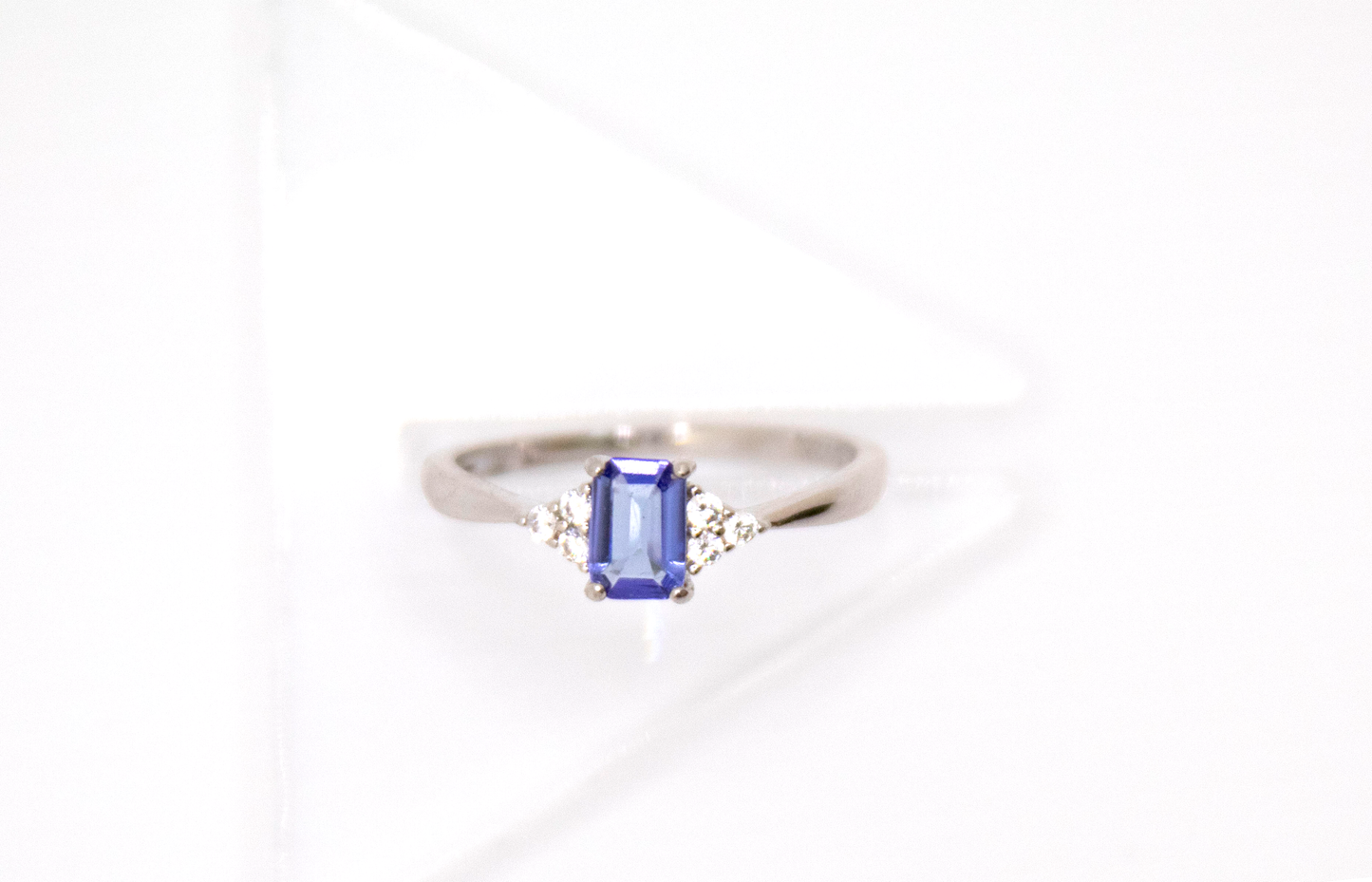 Emerald-Cut  3 Stone Ring