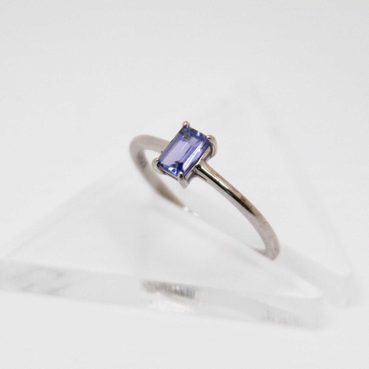 Emerald-Cut Solitaire Ring