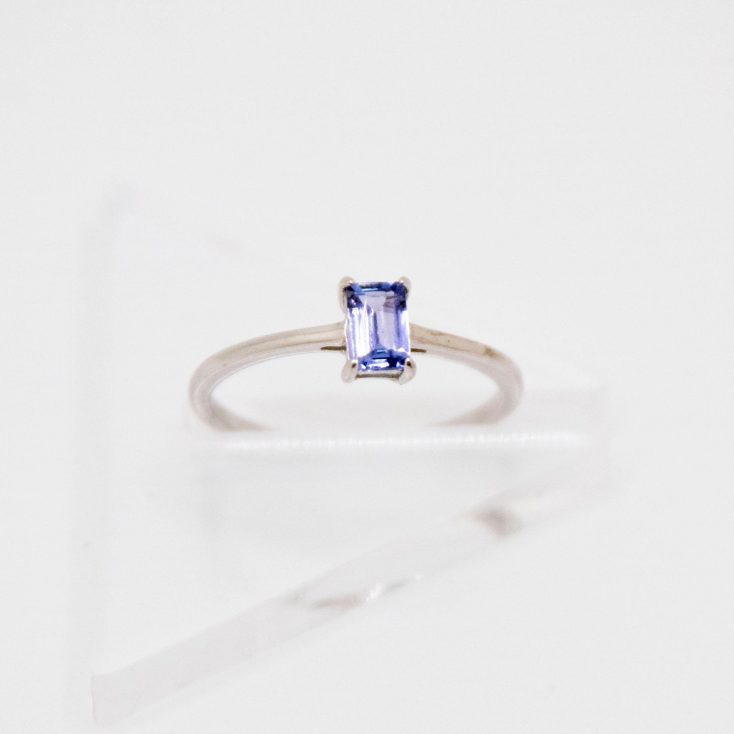 Emerald-Cut Solitaire Ring